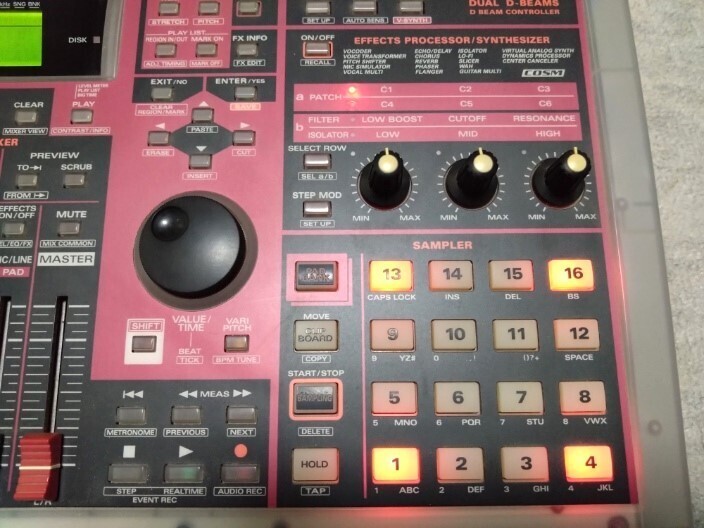 Roland SP-808EX Studio Sampler Multitrack Recorder Drum Machine