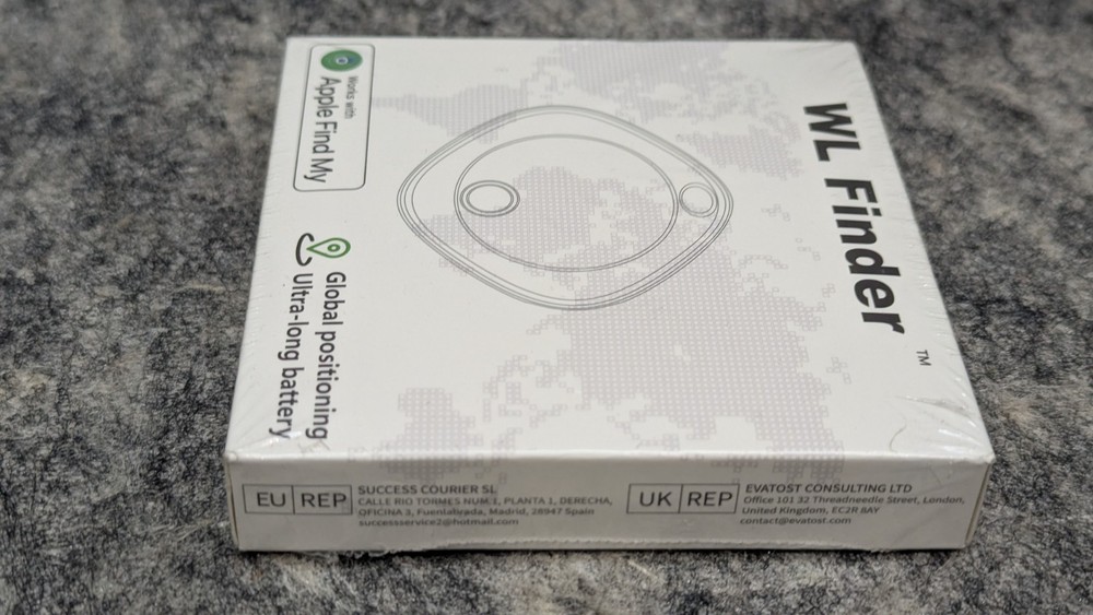 4 Pack - Air Tracker Tags, Bluetooth Tracker Works with Apple Find My APP (iOS)