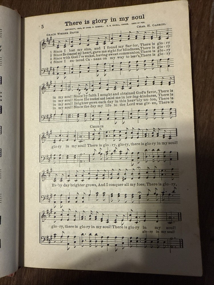 Bethany Hymns, Antique Hardback .