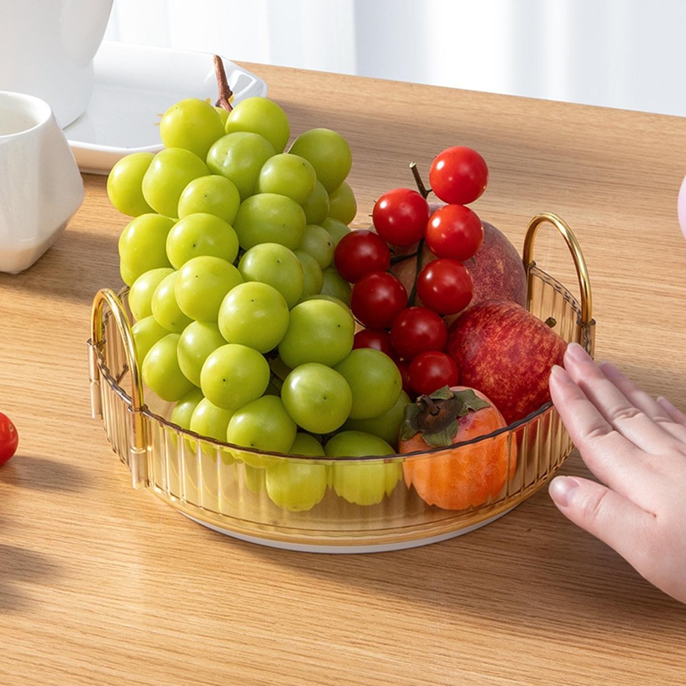 Makeup Storage Organizer Cosmetics Display Single layer gold