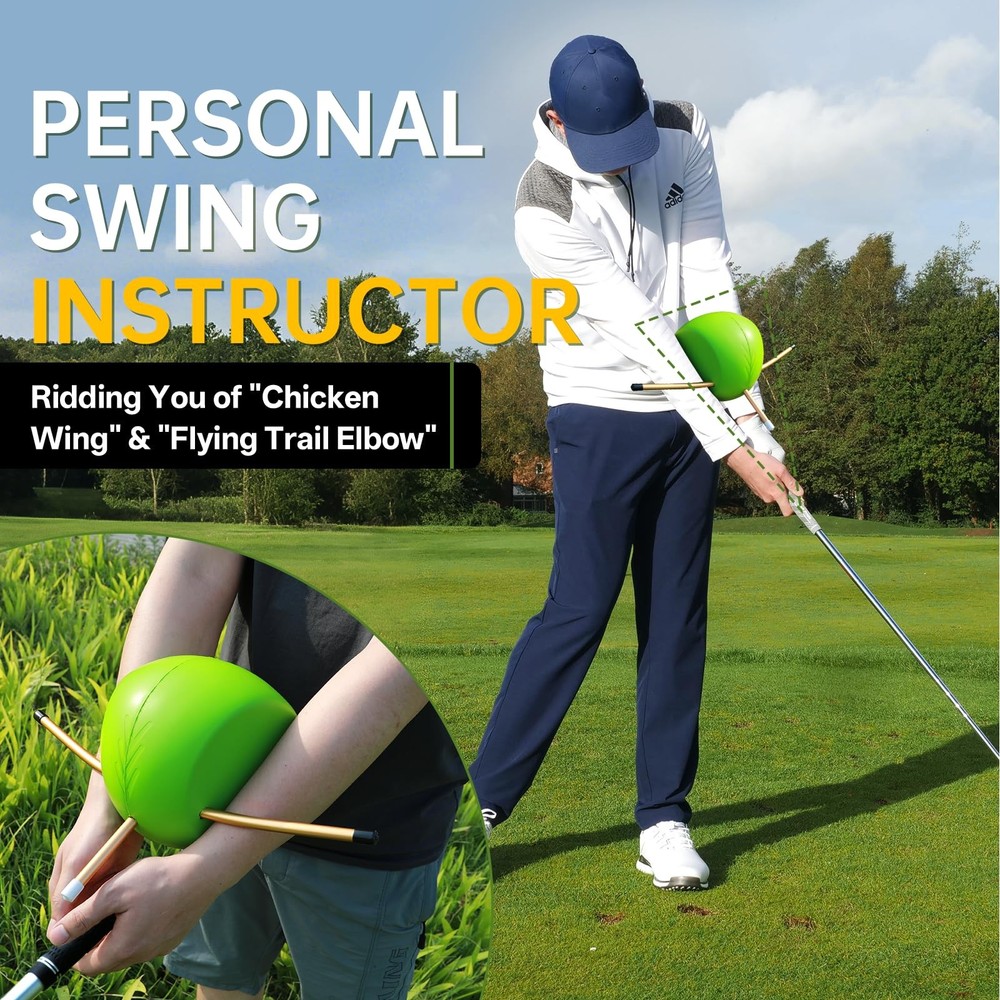 The Connector Golf Training Aid in Improving Hand Positioning, Golf Swing Tra...