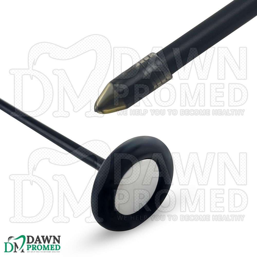Queen Square Neurological Reflex Hammer Black 9" Short Plastic Handle Diagnostic