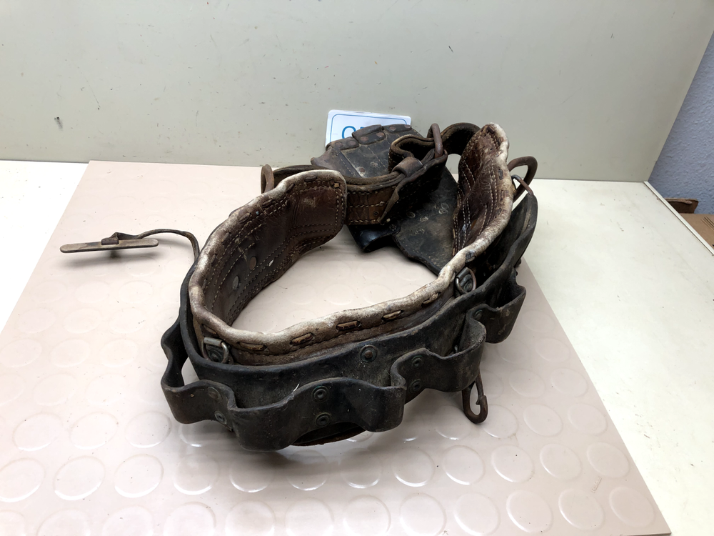 Vintage Lineman Belt Harness