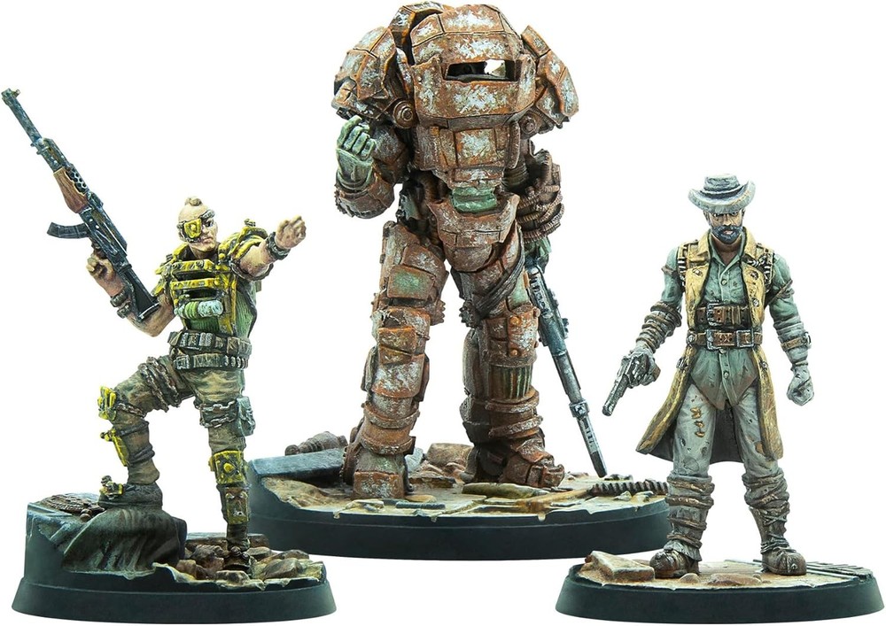 Modiphius: Fallout: Wasteland Warfare - Raiders Overlords - 3 Figures, Nuka...