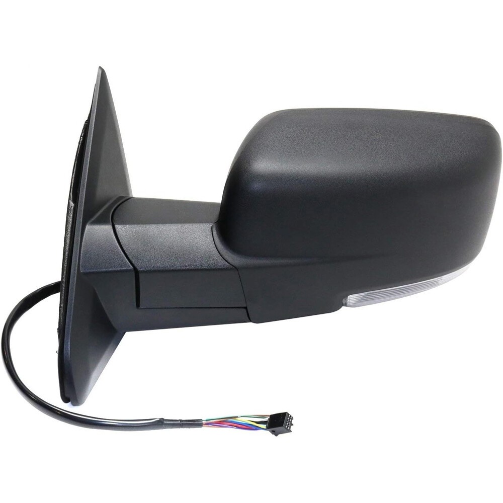 Left/Driver Fits 2013-2019 Dodge Ram 1500 Power Fold+Heated+Temp Sensor Mirror