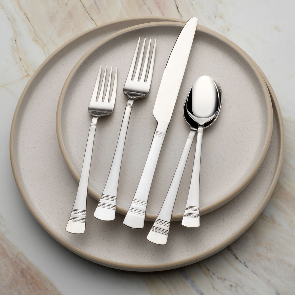 Pfaltzgraff Sapphire Bay 20-Piece Flatware Set