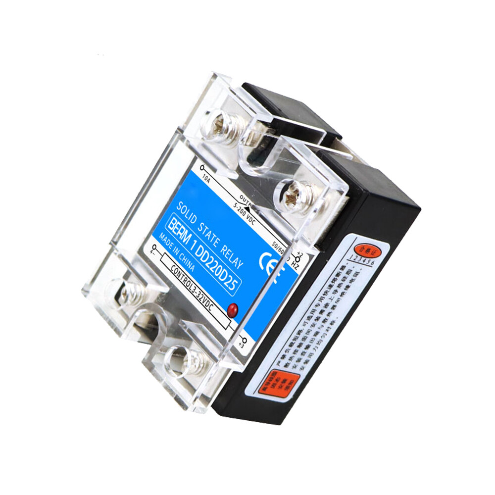 10A-100A Single Phase BERM-1 Solid State Relays Module DC 3V-32V to DC 5V-200V