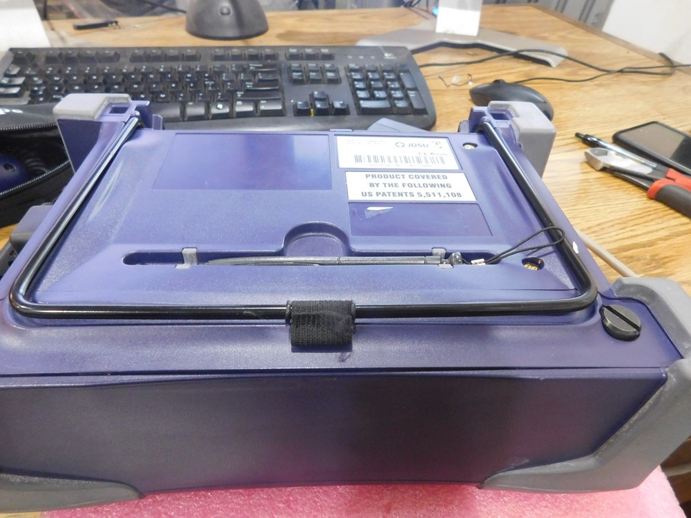 JDSU: T-BERD 6000 Network Analyzer. Sold w/ Accessories Pictured. Opt. VFL-PM