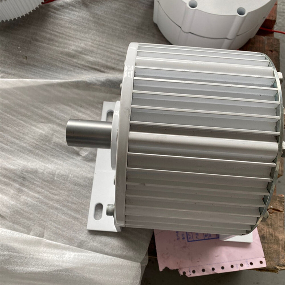 2000W 48V Permanent Magnet Generator 3 Phase Synchronous Low Torque Dynamo Motor