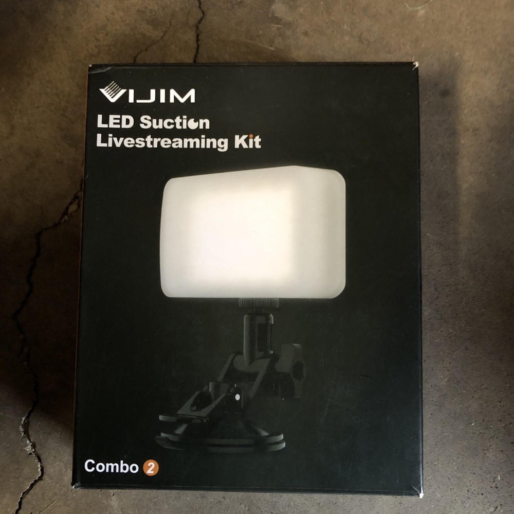1 IJIM LED Tabletop Video Lighting Kit White Combo