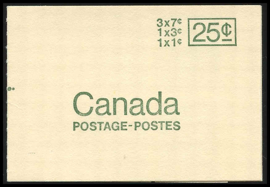 [OOS] Canada #BK66d MNH Booklet 1971 Centennial Type II Clear Prestamped [543a]
