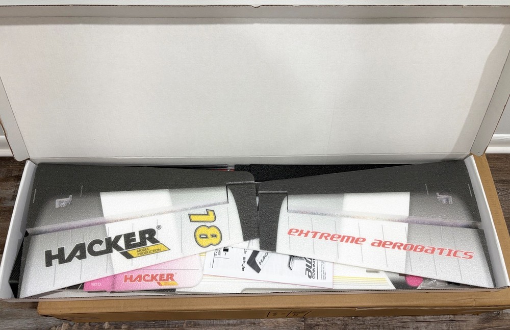 Hacker Models 48" EPP SUpreme w/ removeable wings RC Airplane NIB