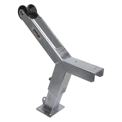 3006.6895 Adjustable Trailer Winch Stand with Roller 4"