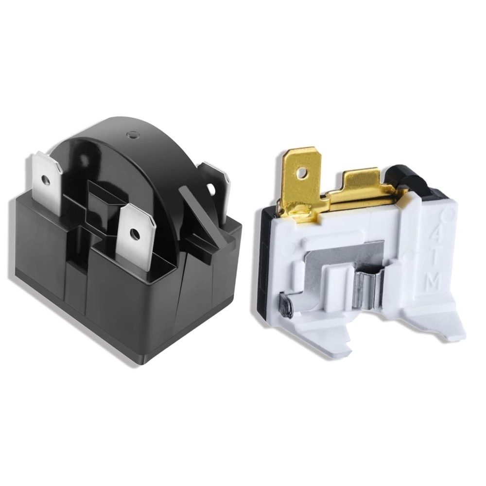Refrigerator Starter Relay QP2-4.7 PTC Starter 3Pin and Refrigerator Compressor