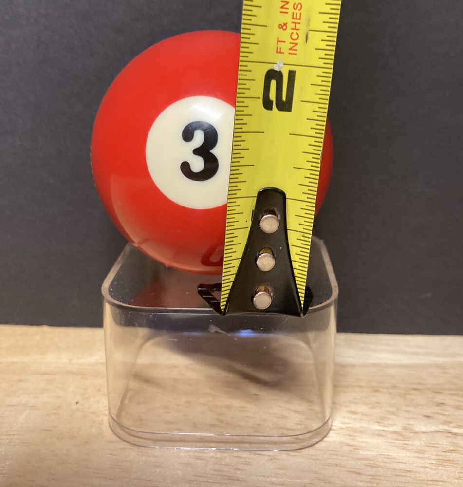 Billiard Pool #3 Ball Replacement Regulation Size 2-1/4 6oz
