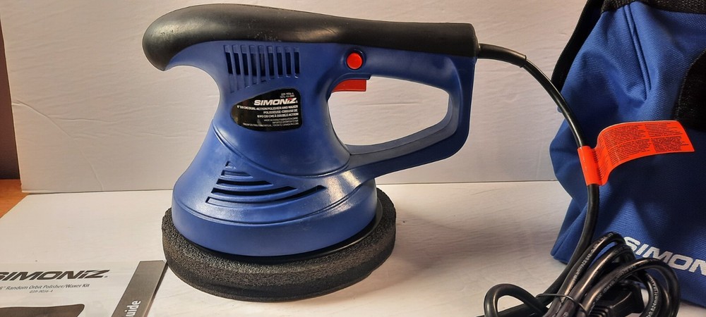 SIMONIZ 8'' RANDOM ORBIT POLISHER MODEL 039-9056-4