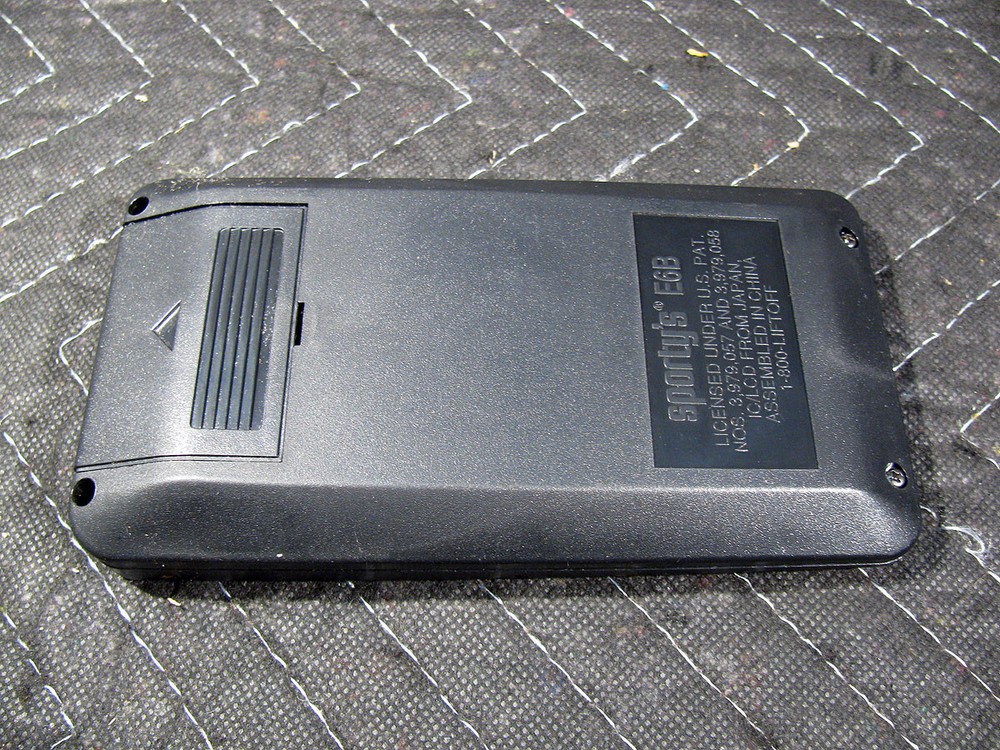 Sportys E6B Electronic Flight Computer With Soft Case And Manual