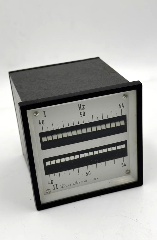 SACI Dual Frequency Meter | 46–54 Hz | 220V