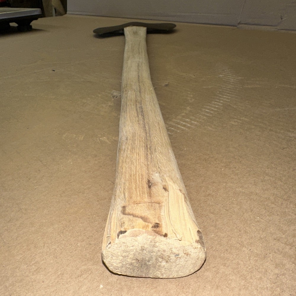 Vintage Double Bit Axe ~ Replacement 34” Handle ~ Head 10”x4-3/4” ~ SHARP!
