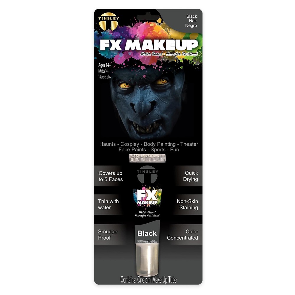 Black Fx Makeup Costume Accessory