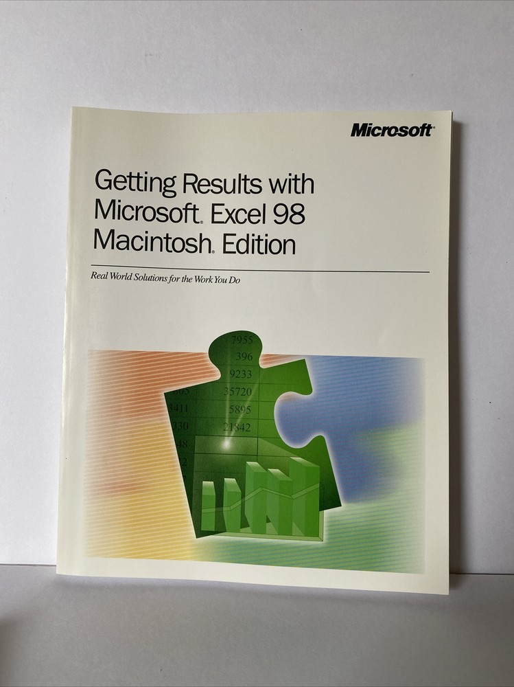 Microsoft Office 98 Gold Macintosh Edition Complete retail box