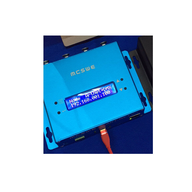 Bidirectional 4 DMX 2048CH DMX512 Stage Lighting to Art-Net Network Controller