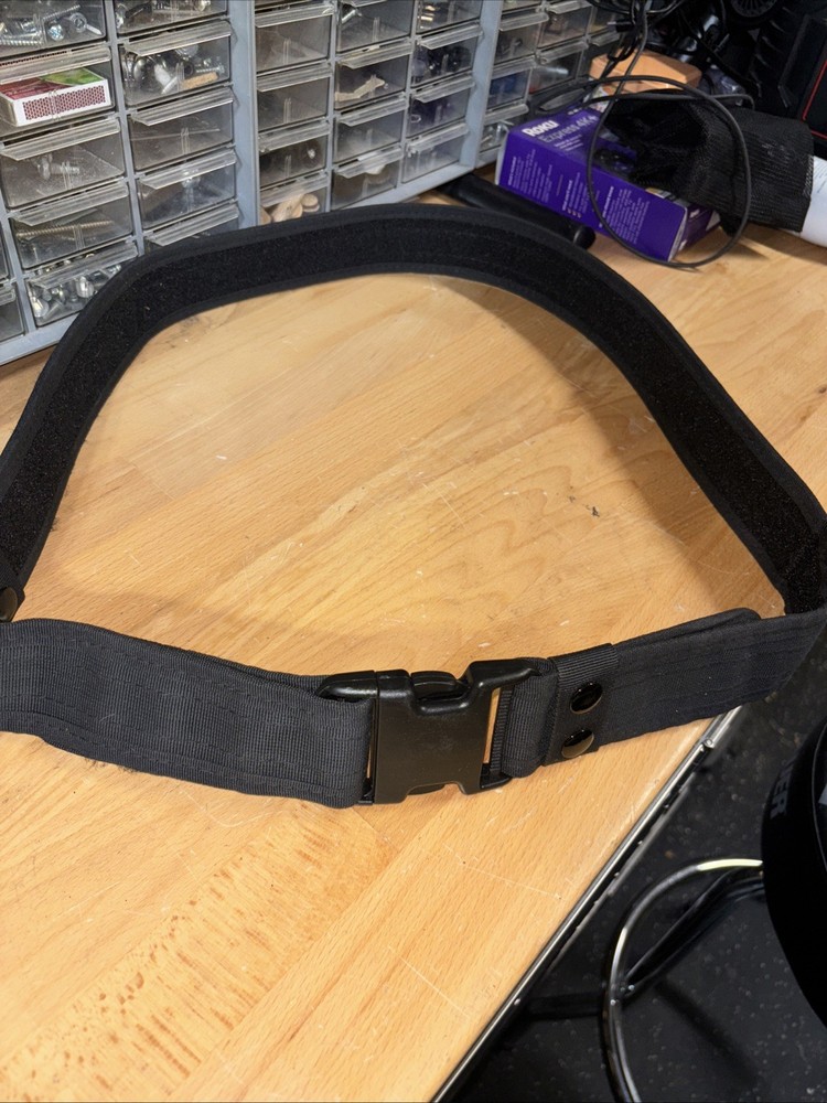 Large nylon police security duty belt 46"