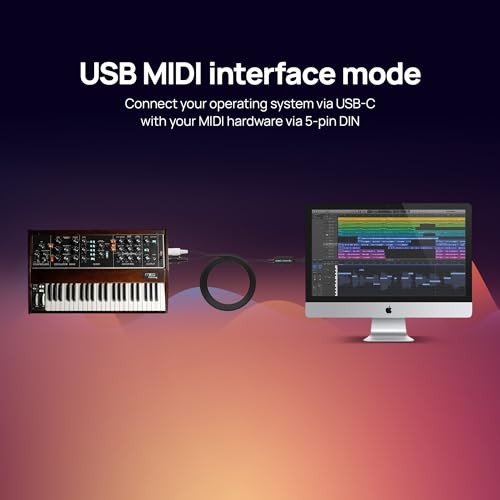 - Dual-Purpose USB-C MIDI Cable with Filter, Mapper & Router - Plug C2MIDI Pro