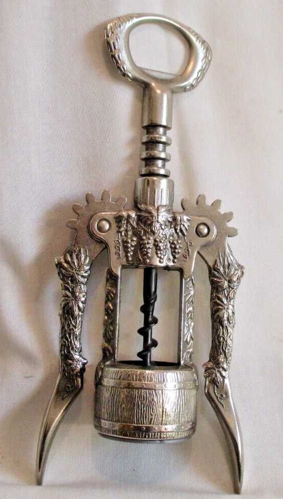 Vintage Grape Design Wing Corkscrew (SKU# 1803)