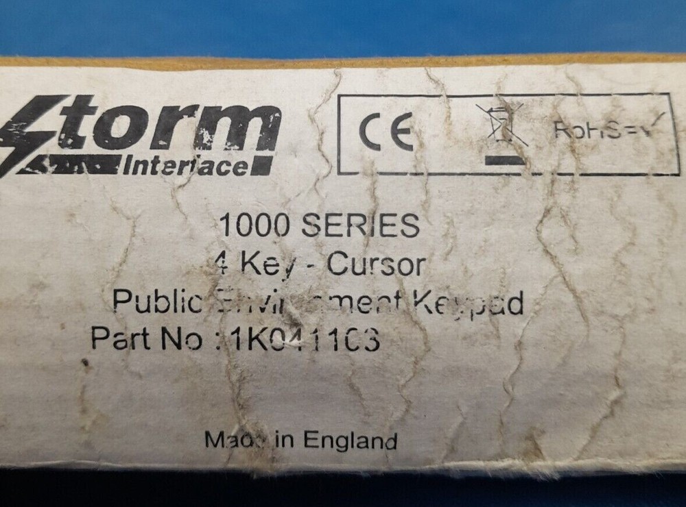 Storm Interface 1000 Series 4 Key Keypad