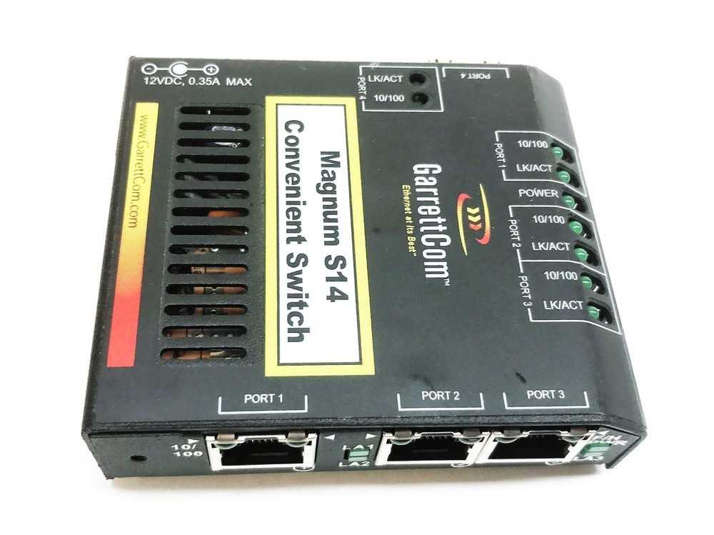 GarrettCom Magnum S14 Convenient Switch S14D USED