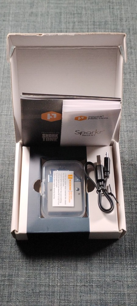 Classic Lighter Insert Dual Plasma Arc - SPARKR Electronic Rechargeable Lighter