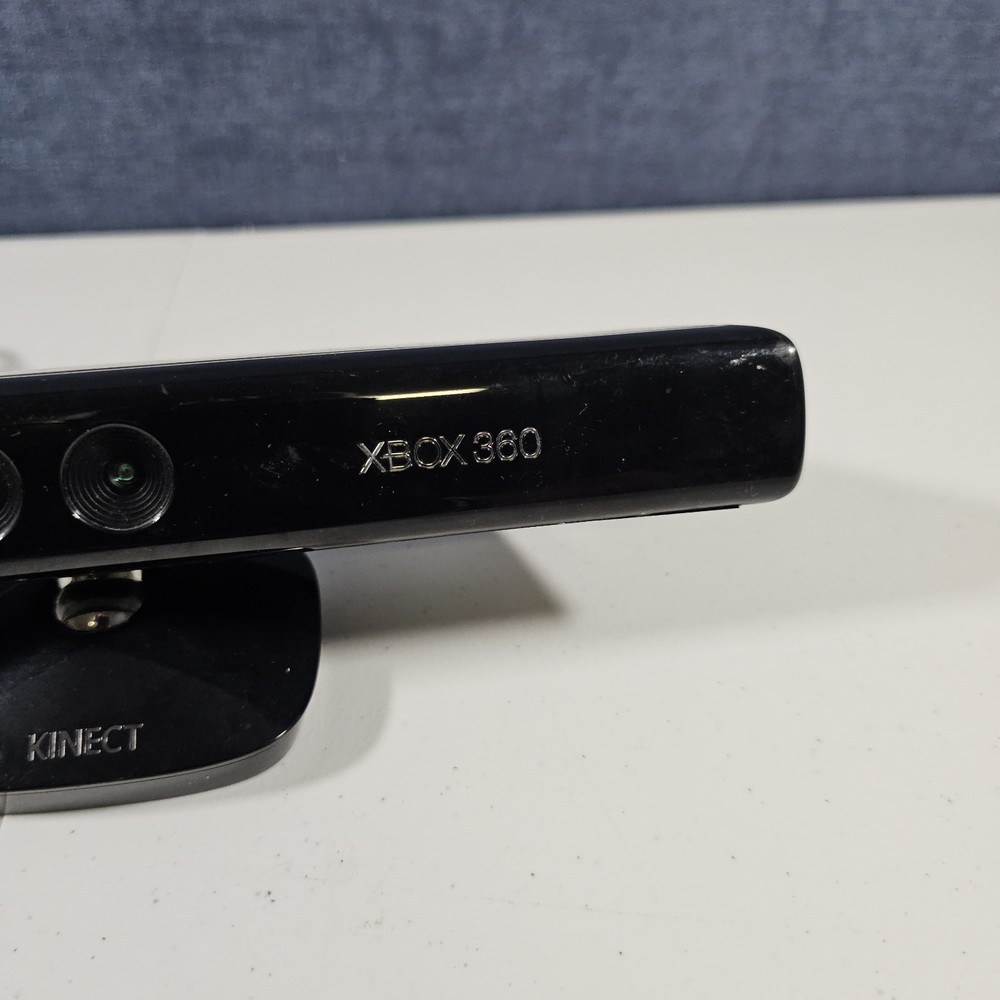 Genuine Official Microsoft XBOX 360 Black Kinect Sensor Bar Model 1414 - Tested