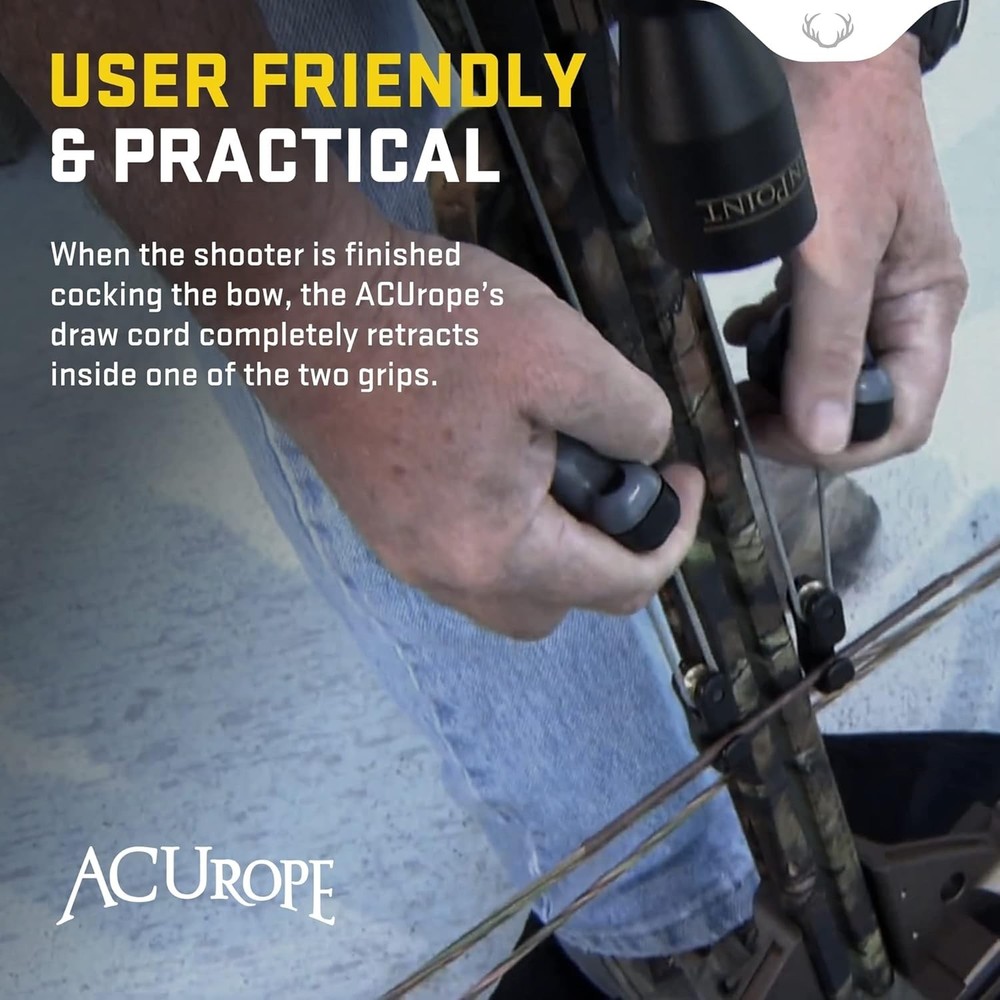 ACUrope - Strong and Convenient Crossbow Cocking Tool for Smooth Operation