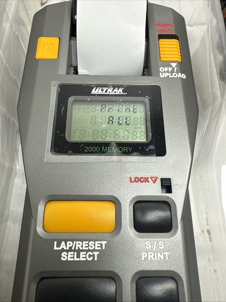 ULTRAK 498 Multi-Event 2000 Memory Printing Stopwatch