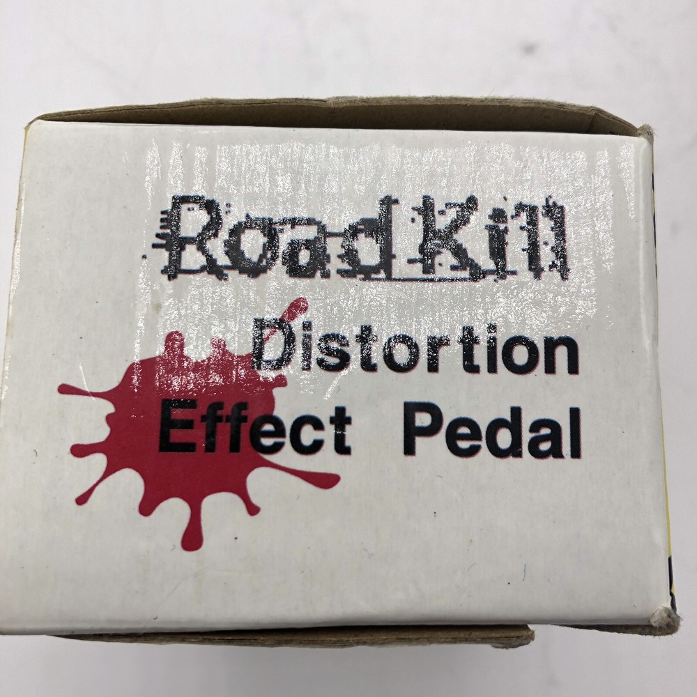 Road Kill Distortion Effect Pedal