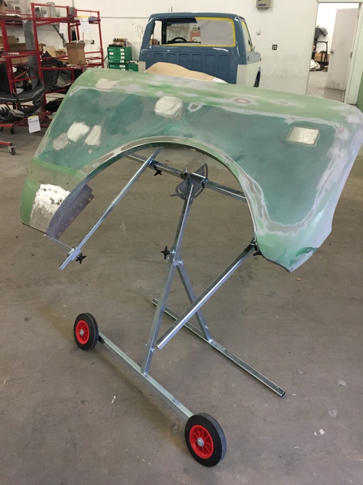 Auto Body Panel Stand, Panel Paint Stand. Made in England.