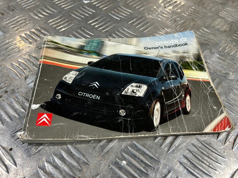 Citroen C2 Owners handbook