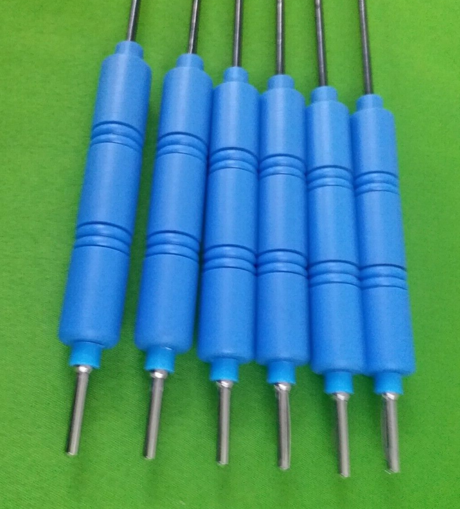 6pc-Laparoscopic L-hook 3mmx330mm Endoscopy Laparoscopy Surgical Instruments