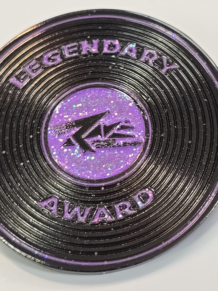 Rave Dance Challenge Lapel Pin Legendary Award