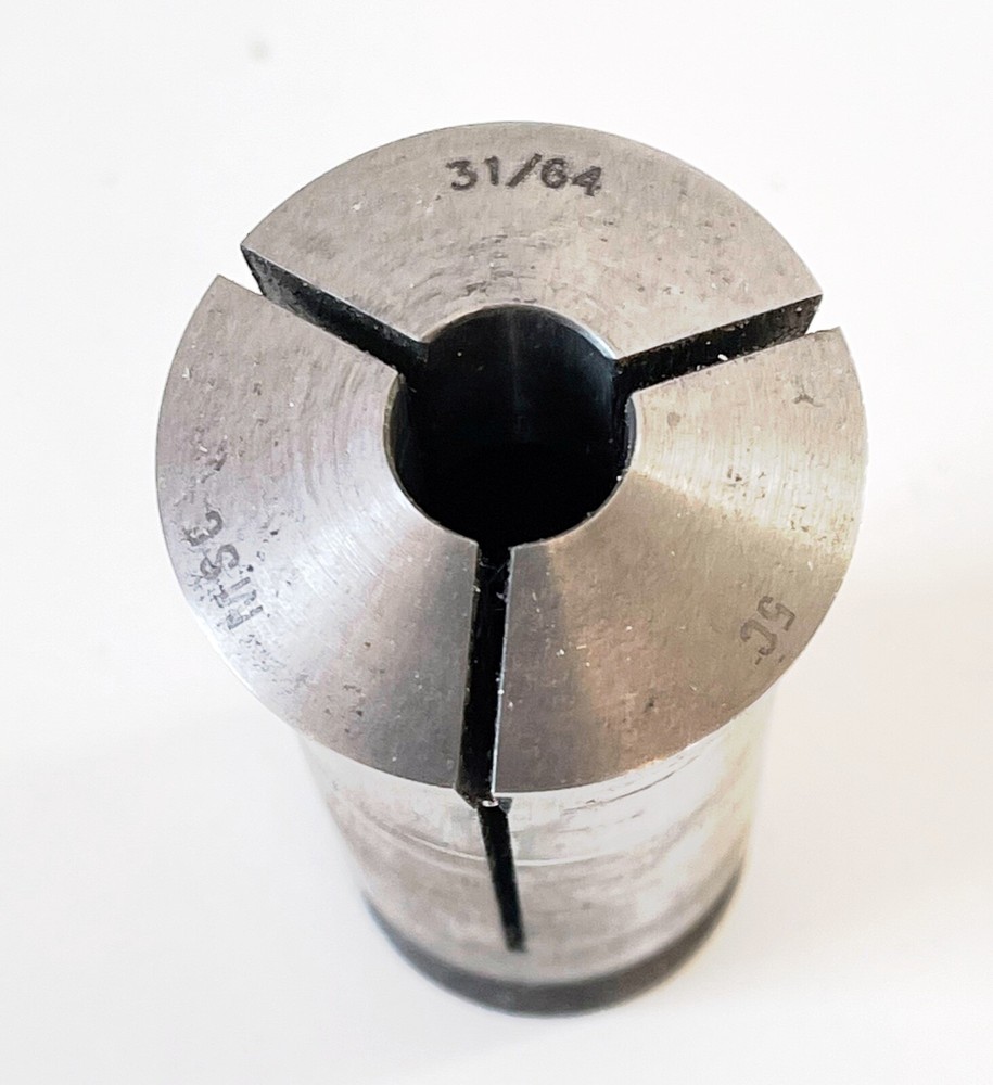 31/64" MSC 5C Round Collet External & Internal Threads .484375"