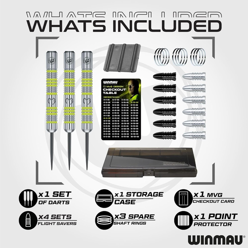 Professional MvG Darts Gift Set - 50pc Collection