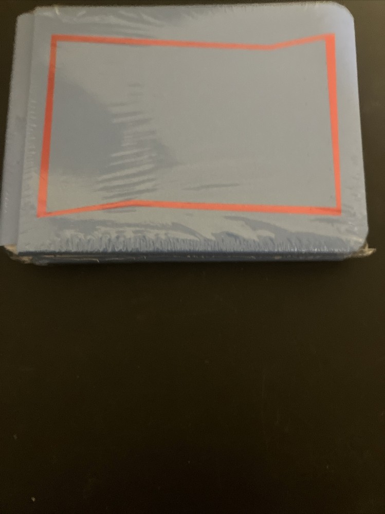creative memories 5x7 blue with red accent
