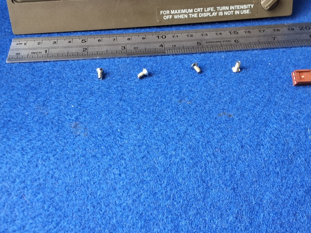 HP 3562A Dynamic Signal Analyzer Front Frame w/ Glass.