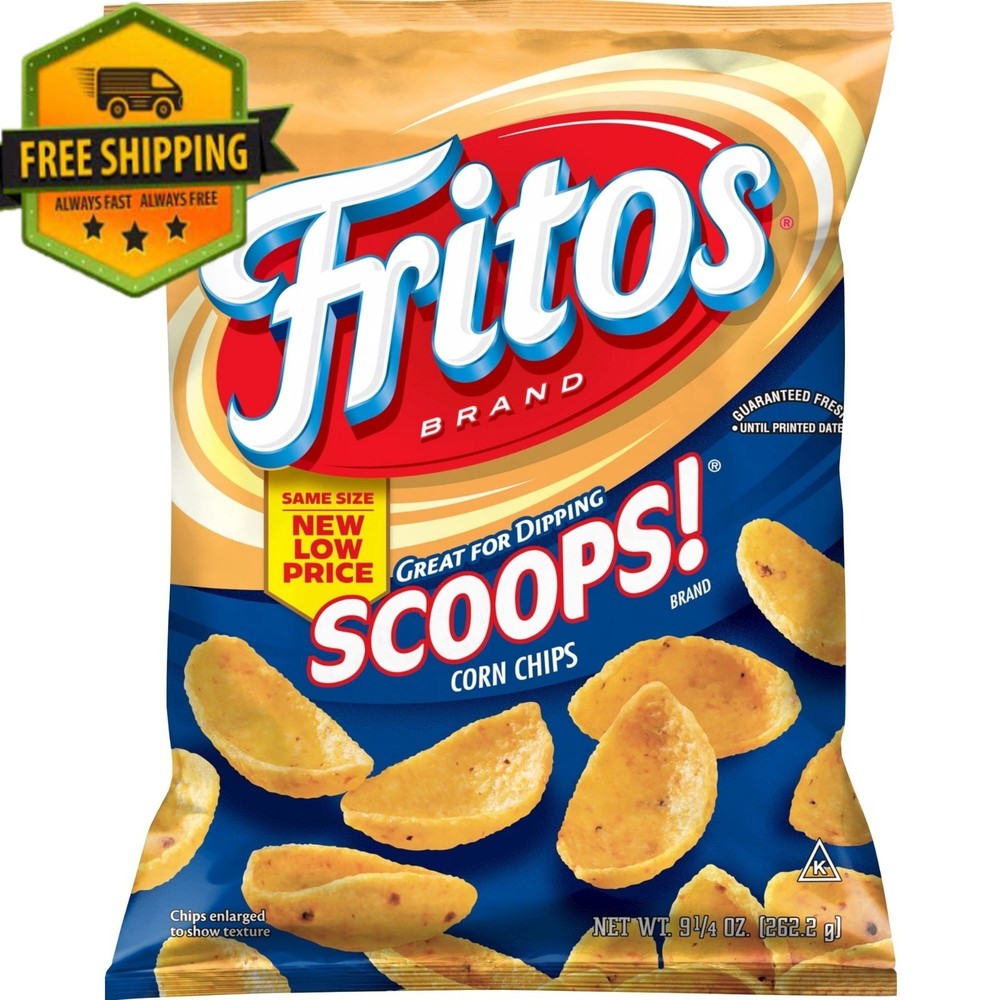 Fritos Scoops! Corn Chips, 9.25 oz bag