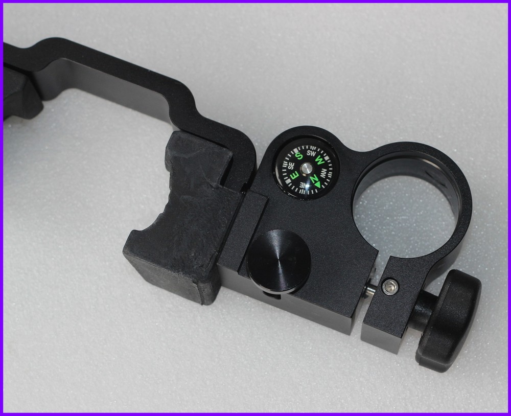 NEW SOUTH Pole Clamp with compass & Open Data Collector Cradle Bracket