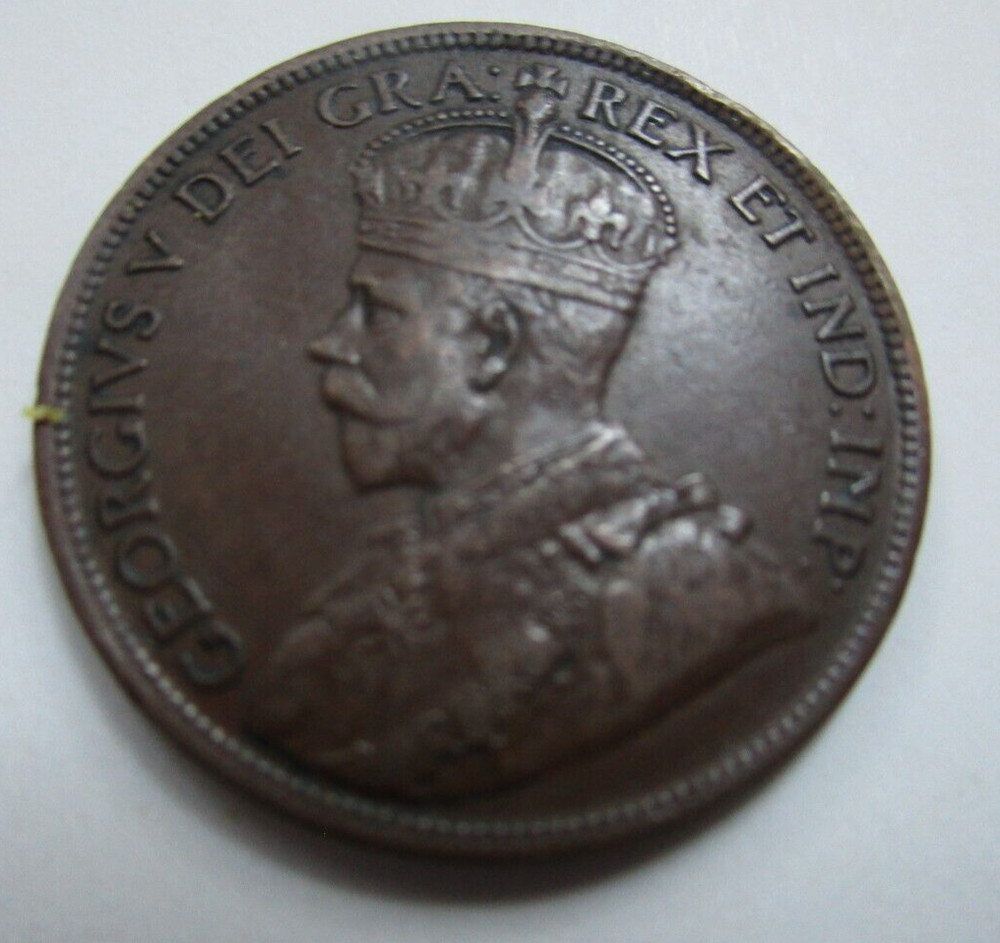 1917 - CANADA - Large Cent - XF