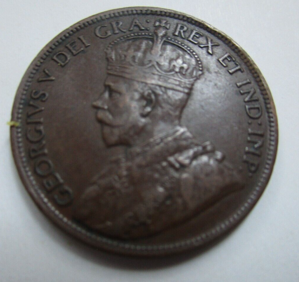 1917 - CANADA - Large Cent - XF