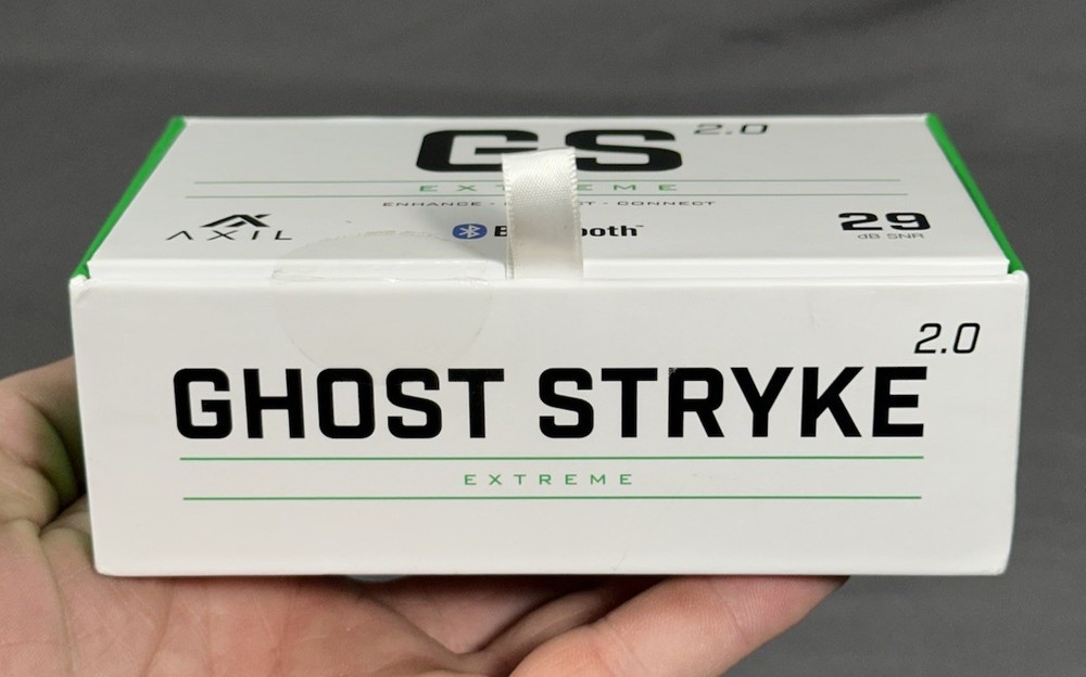 Axil GS (Ghost Stryke) Extreme Active Hearing Protect + Bluetooth + Mic Sealed!