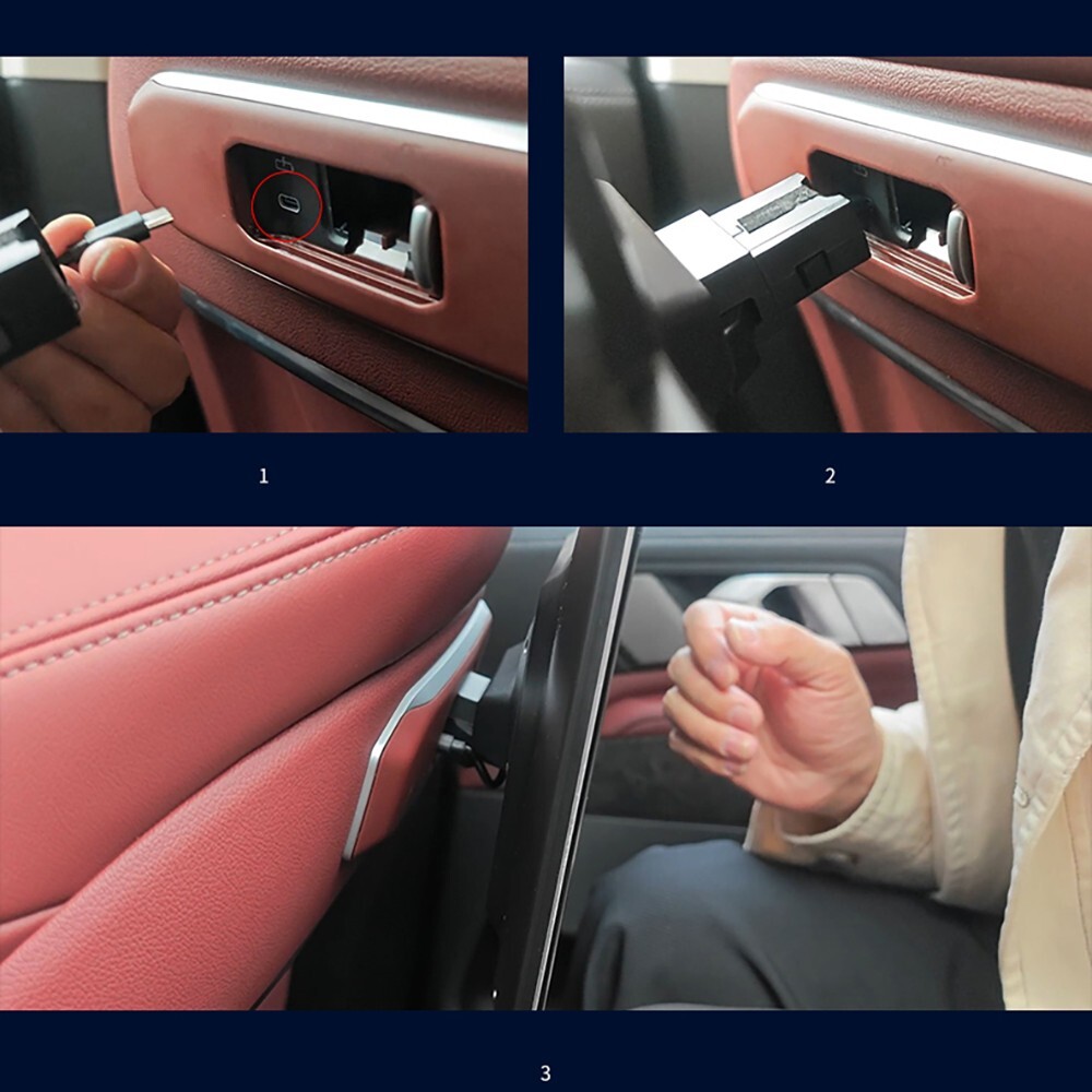 For BMW X5 2026 Rear Seat Entertainment System Support Android/HDMI/Bluetooth